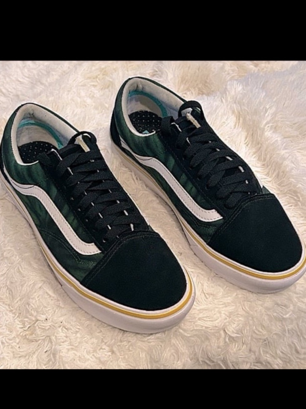 Unisex Vans Old Skool ComfyCush Black Tie Dye M8, W9.5